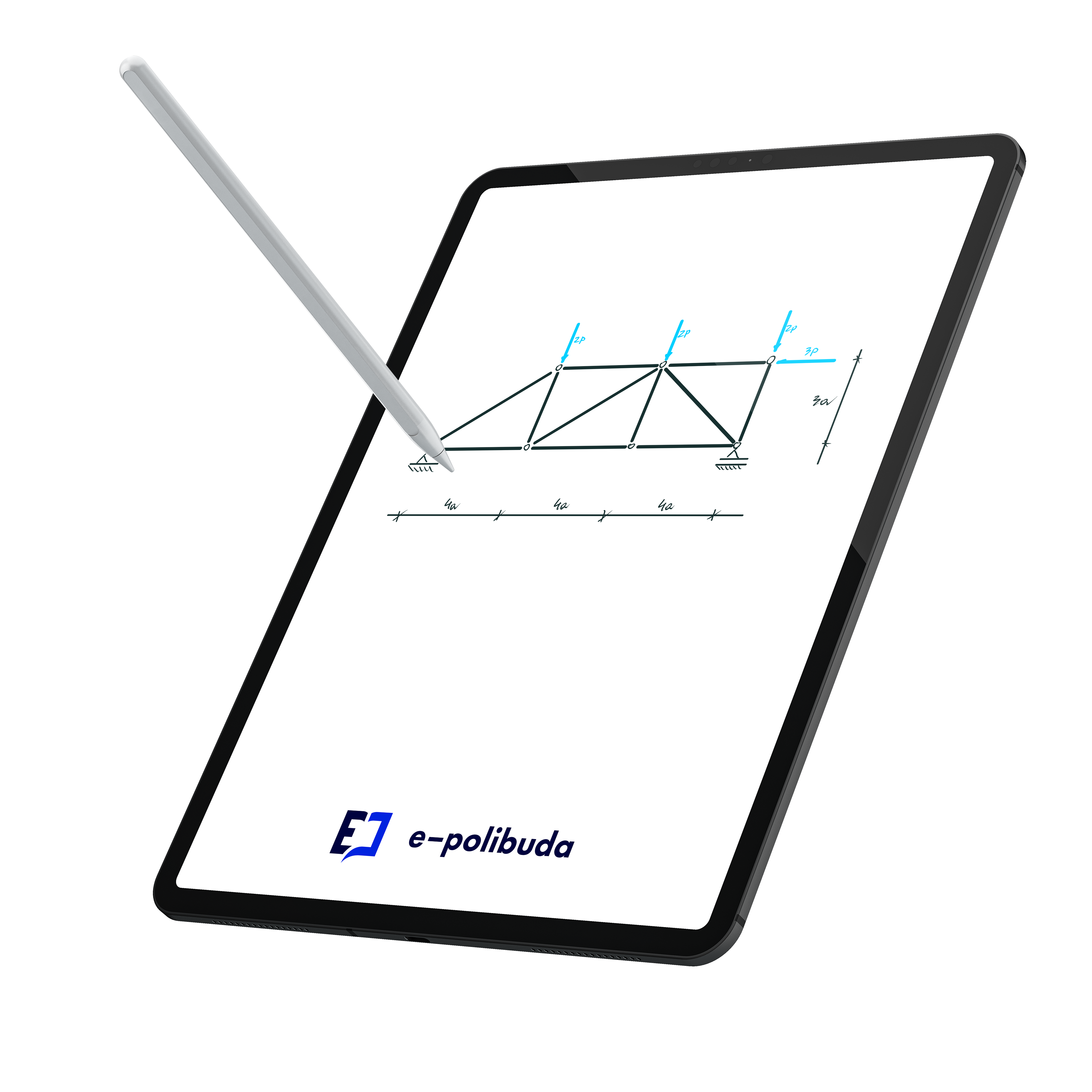 Obliczanie sił w&nbsp;prętach kratownic